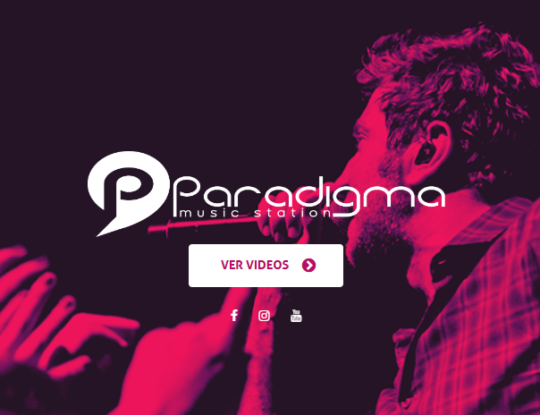 Identidad de Paradigma Music Station en su sitio web